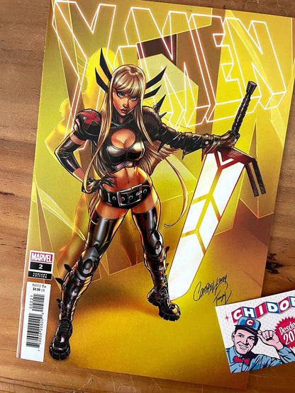 Comic Set - X-men #1 - #5 Scott Campbell Psylocke Rogue Sexy