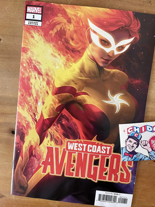 Comic - West Coast Avengers #1 Artgerm Sexy