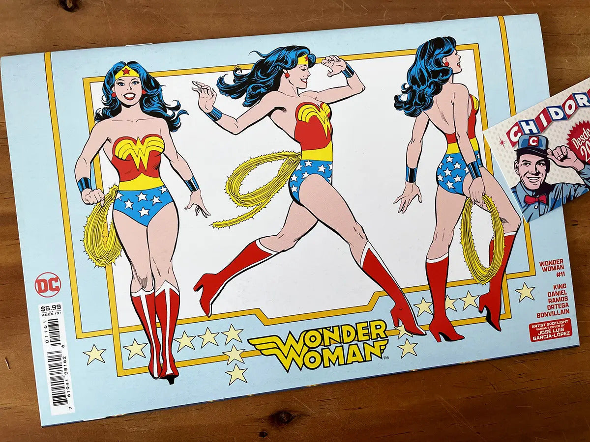 Comic - Wonder Woman #11 Jose Luis García López Sexy Variant