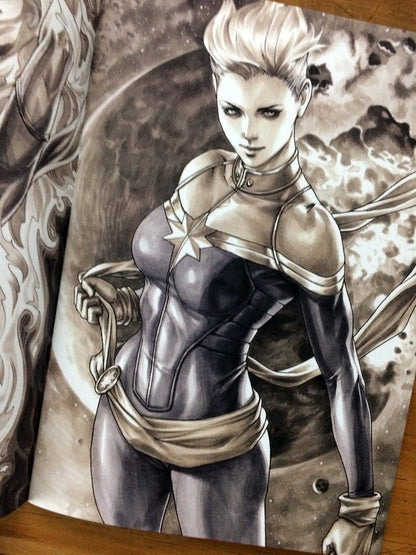 Sketchbook - Superbelle Vol. 5 Artgerm Firmado Venom
