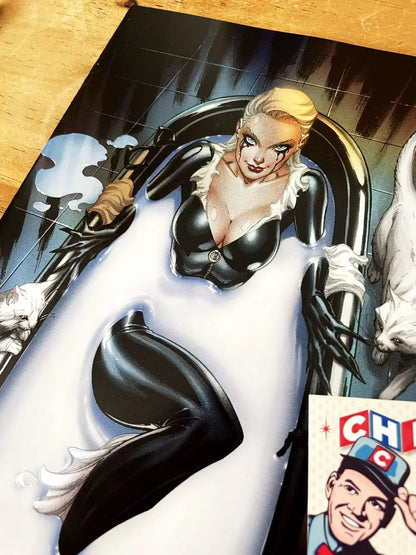 Comic - Amazing Spider-man #54 Foil Black Cat Scott Campbell
