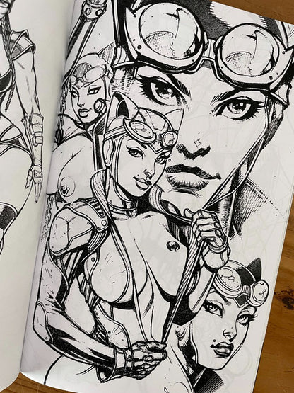 Sketchbook - Gritty & Gorgeous Varese Sexy Cover B Black Cat