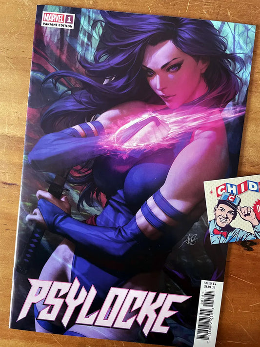 Comic - Psylocke #1 Artgerm Variant Sexy