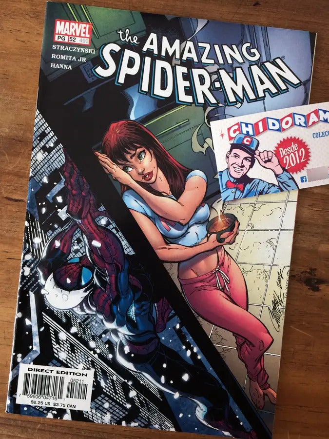 Comic - Amazing Spider-man 493 Mary Jane Sexy Scott Campbell