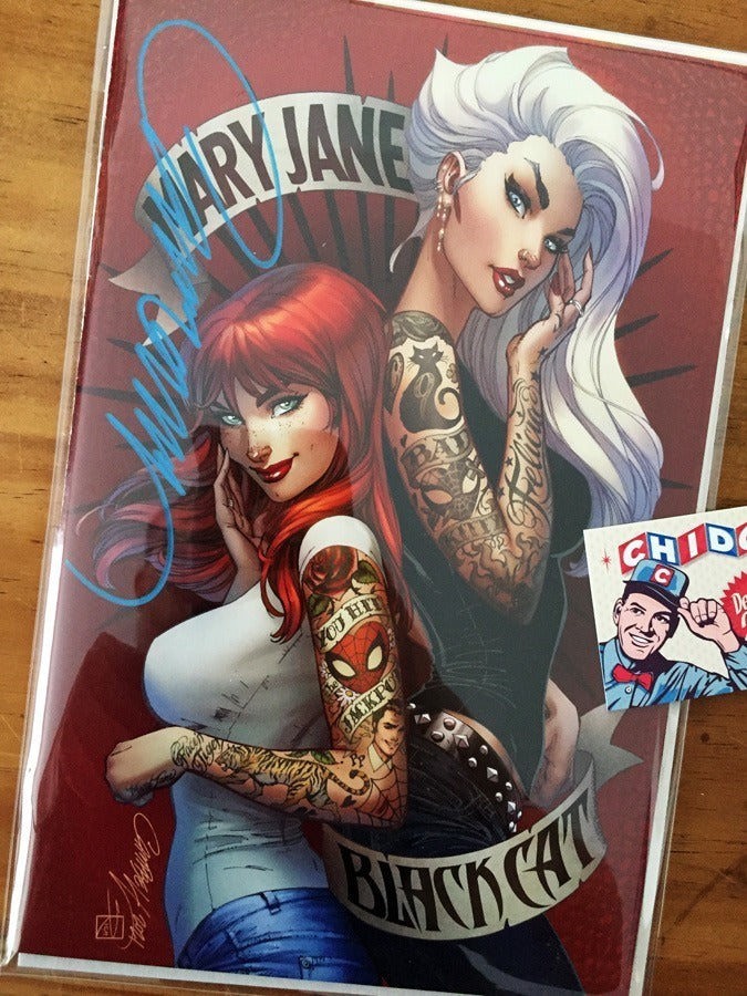 Comic Set - Mary Jane & Black Cat #1 Scott Campbell Firmadas