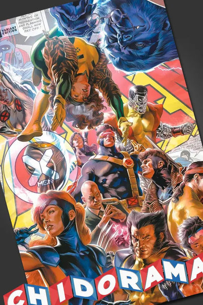 Comic - X-men #1 Massafera Variant Wolverine Jean Grey Rogue