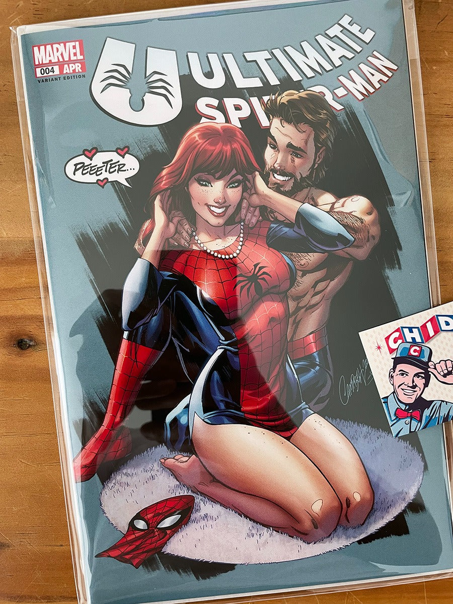 Comic Set - Ultimate Spider-man #4 Scott Campbell Sin Firma