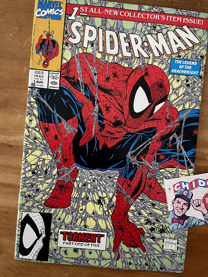 Comic Set - Spider-man #1-5 Torment Todd Mcfarlane Completo