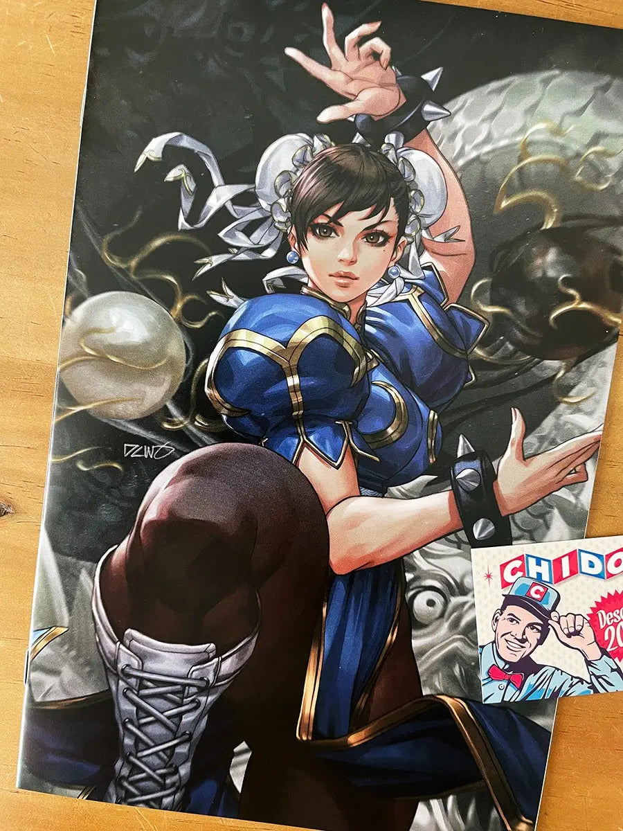 Comic - Street Fighter Omega #1 Chew Sexy Chun Li