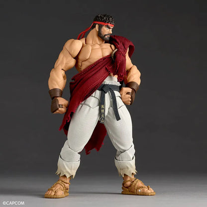 Figura - Ryu - Street Fighter - Revoltech Amazing Yamaguchi - Kaiyodo