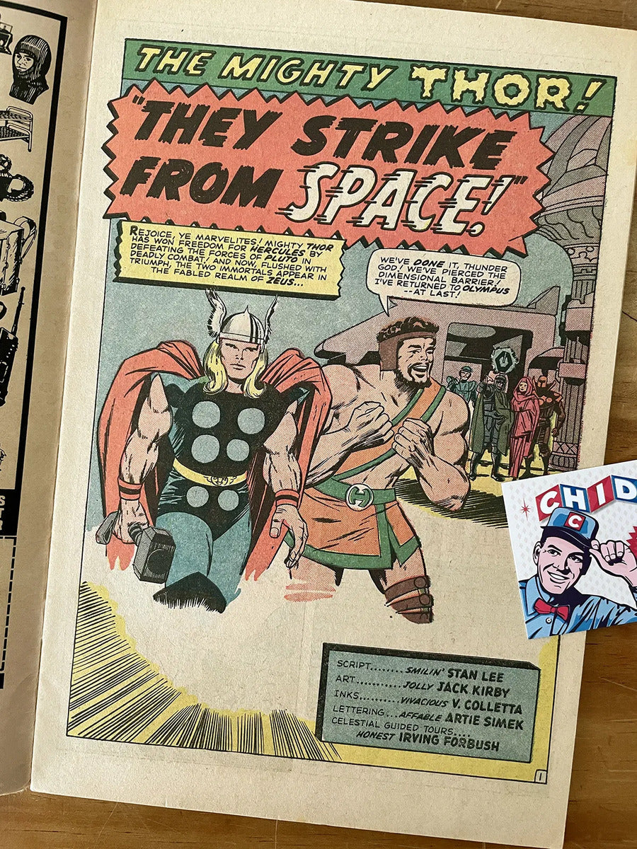Comic - Mighty Thor #131 Jack Kirby Stan Lee 1966