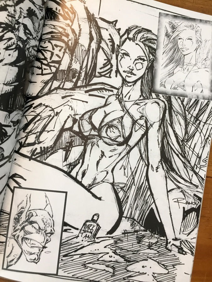 Comic - Darkchylde #1 1998 Dynamic Forces Coa Chrome Cover