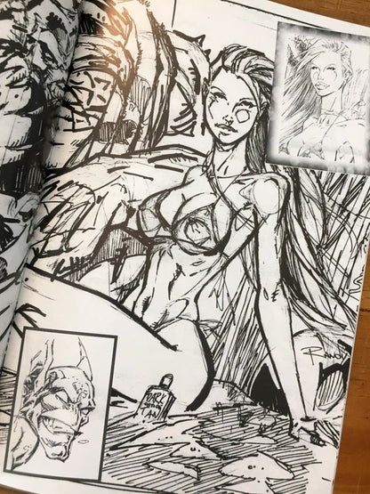 Comic - Darkchylde #1 1998 Dynamic Forces Coa Chrome Cover