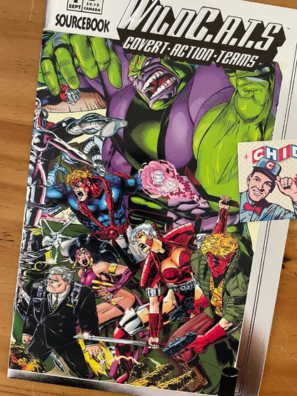 Comic - Wildc.a.t.s. Sourcebook #1 Foil Wildcats