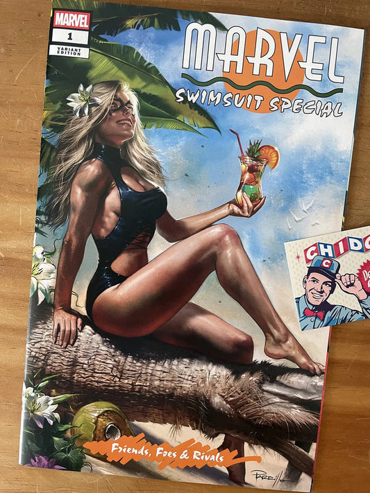 Comic - Marvel Swimsuit Special #1 Black Cat Parrillo