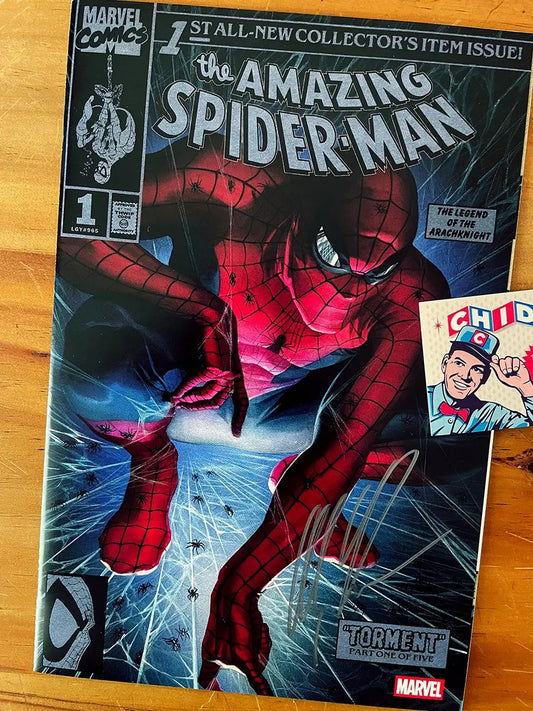 Comic - Amazing Spider-man #1 Torment Alex Ross Firmada Coa