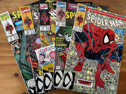 Comic Set - Spider-man #1-5 Torment Todd Mcfarlane Completo
