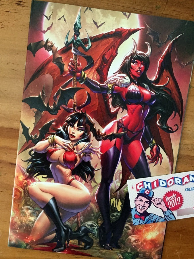 Comic - Vampirella Vs Purgatori #2 Sexy Paolo Pantalena Var
