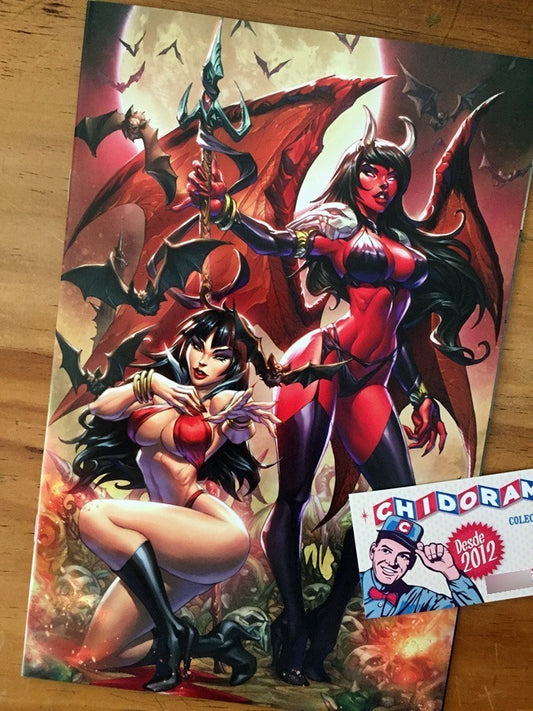 Comic - Vampirella Vs Purgatori #2 Sexy Paolo Pantalena Var