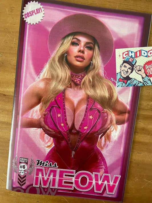 Comic - Miss Meow #6 Shikarii Barbie Variant Sexy Trade