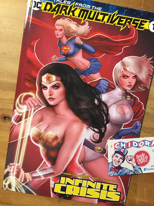 Comic - Tales From The Dark Multiverse #1 Szerdy Power Girl