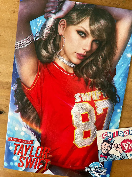 Comic - Taylor Swift 1 Superbowl Chiefs Shikarii Trade Sexy