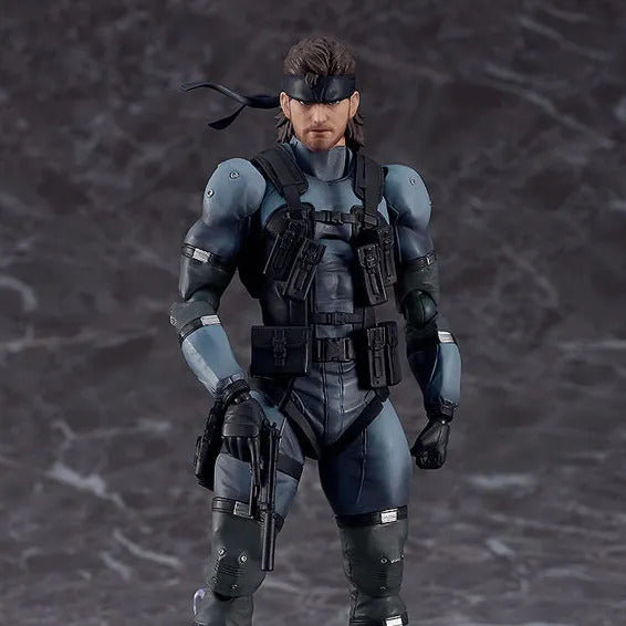 Figura - Solid Snake Metal Gear MGS2 Sons Of Liberty Figma Good Smile Company