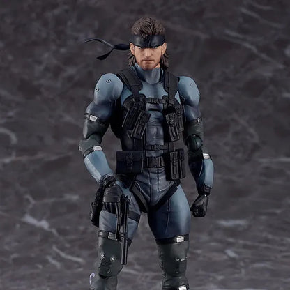 Figura - Solid Snake Metal Gear MGS2 Sons Of Liberty Figma Good Smile Company