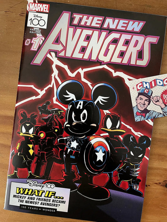 Comic - Amazing Spider-man #25 Disney Mickey Mouse Avengers