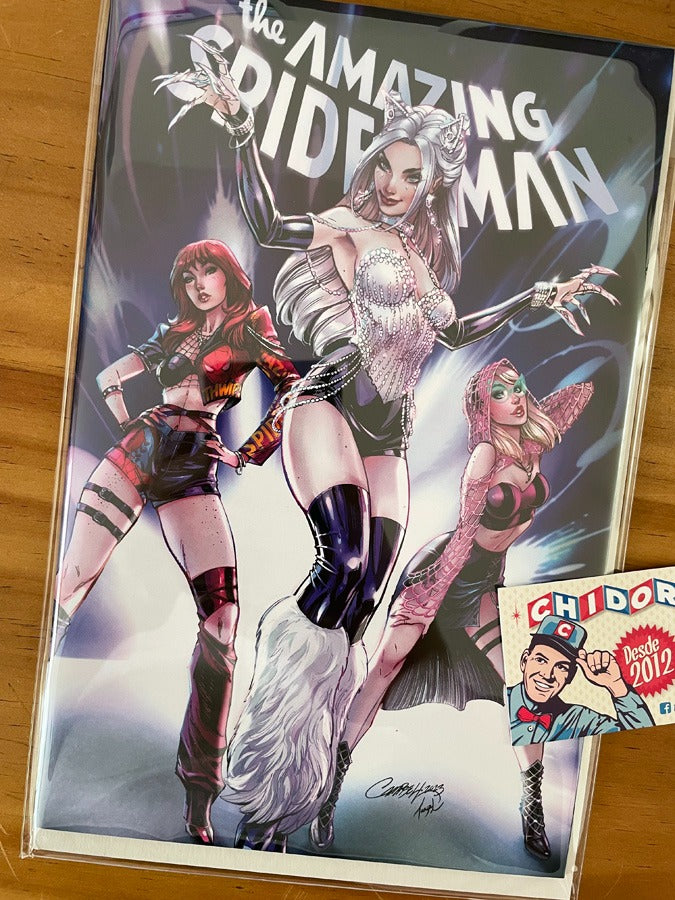 Comic Set - Amazing Spider-man #25 Scott Campbell Sin Firma