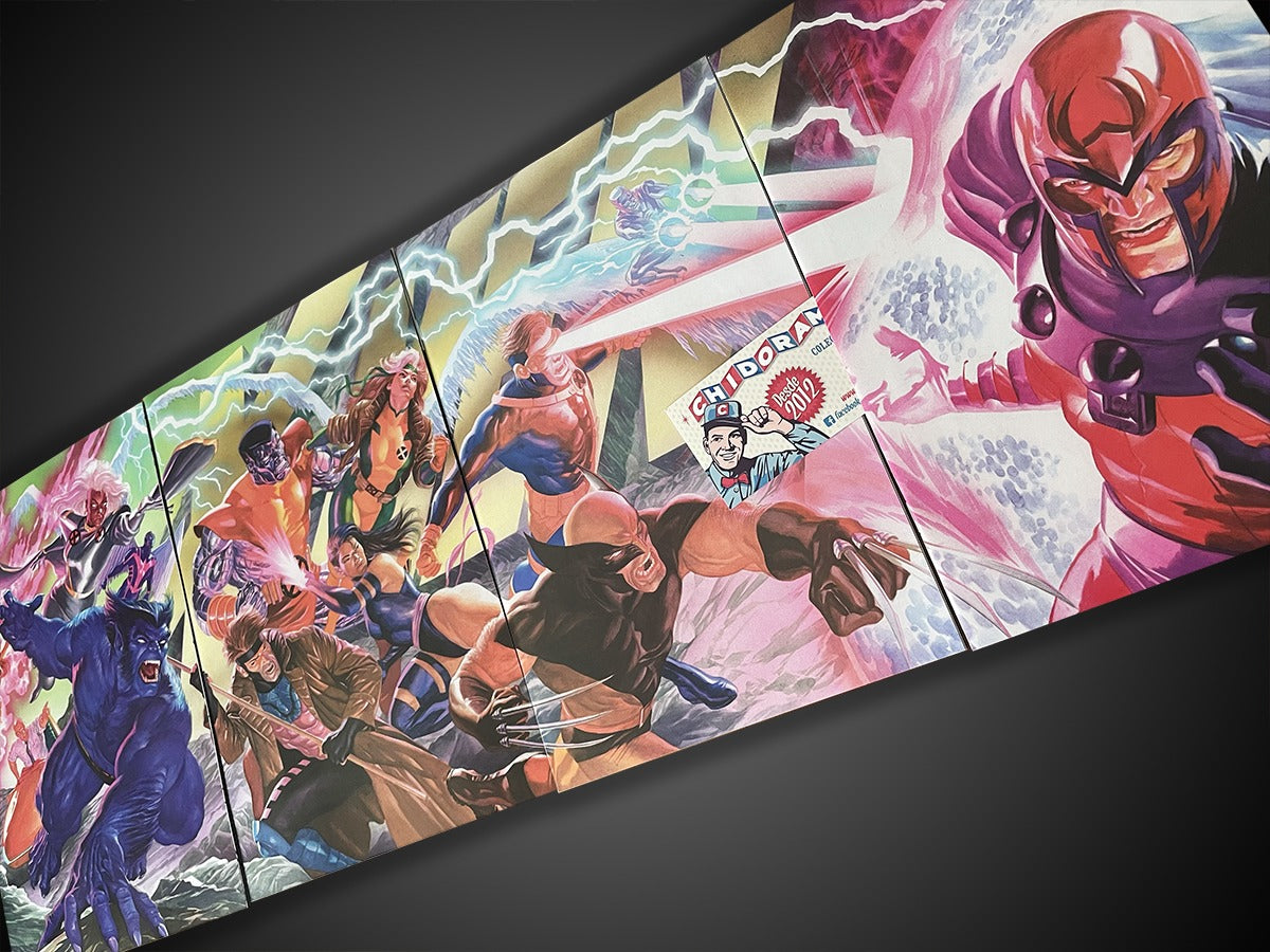 Comic Set - X-men Jim Lee Homage Connecting Alex Ross Jean