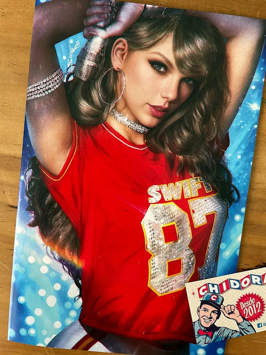Comic - Taylor Swift 1 Superbowl Chiefs Shikarii Virgin Sexy