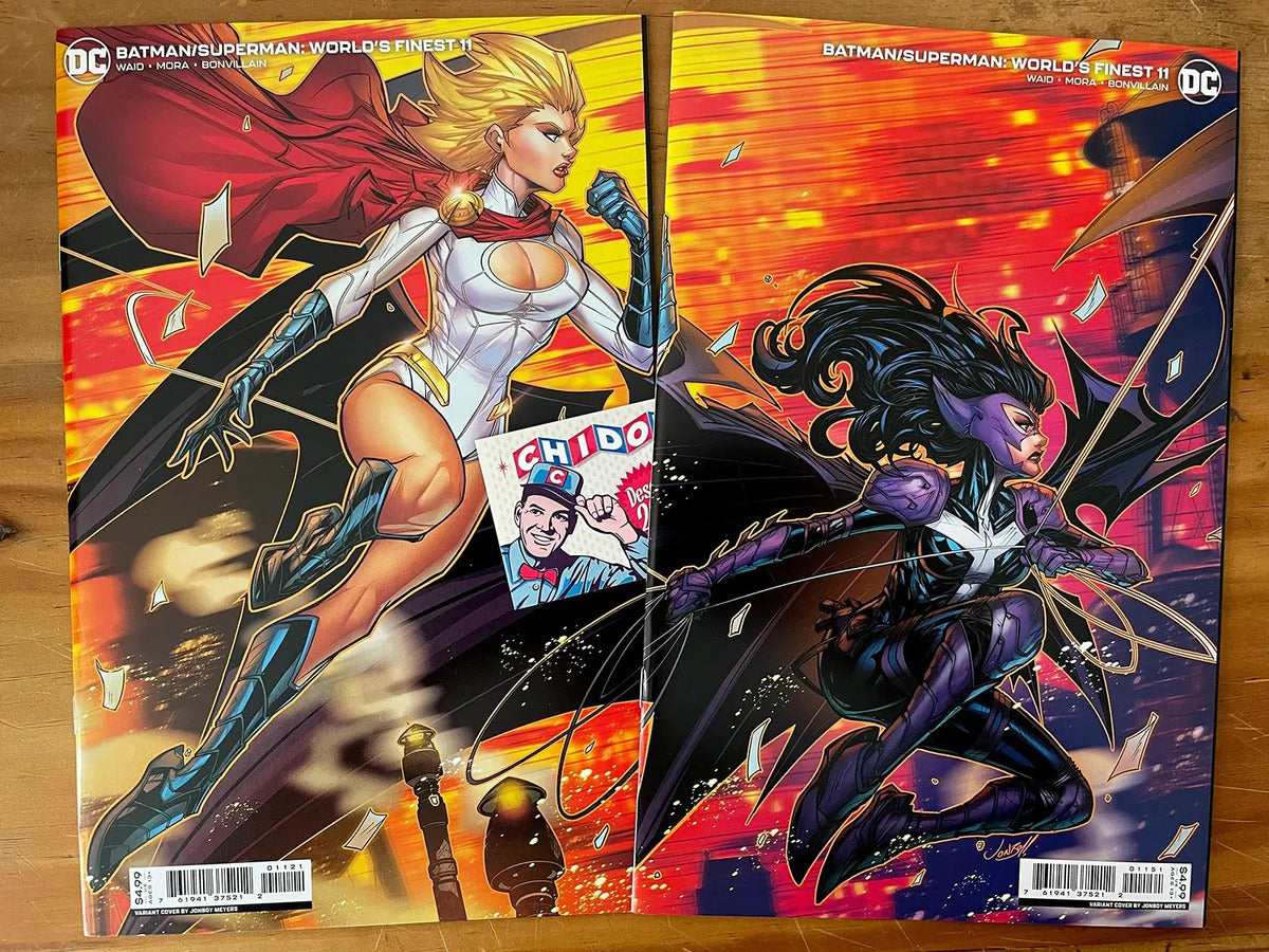 Comic Set - Batman Superman World's Finest #11 Jonboy Power