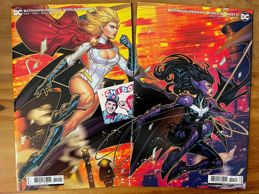 Comic Set - Batman Superman World's Finest #11 Jonboy Power