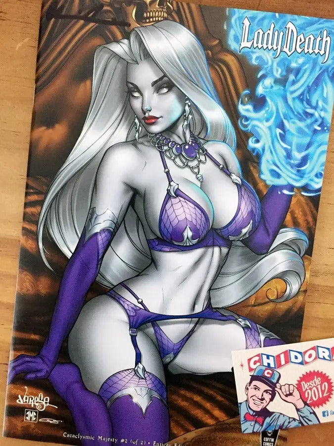 Comic - Lady Death Cataclysmic Majesty 1 Firma Varese Sexy