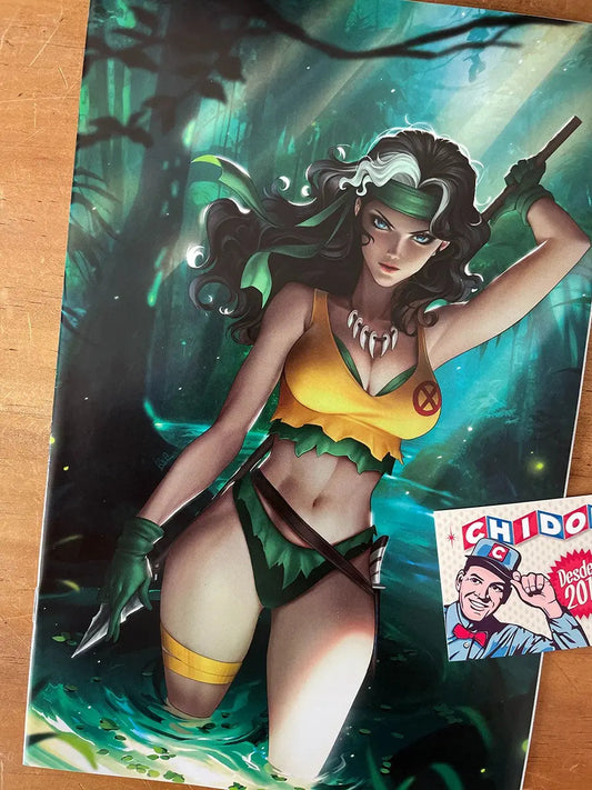 Comic - Rogue & Gambit #5 Virgin Sexy R1c0 X-men