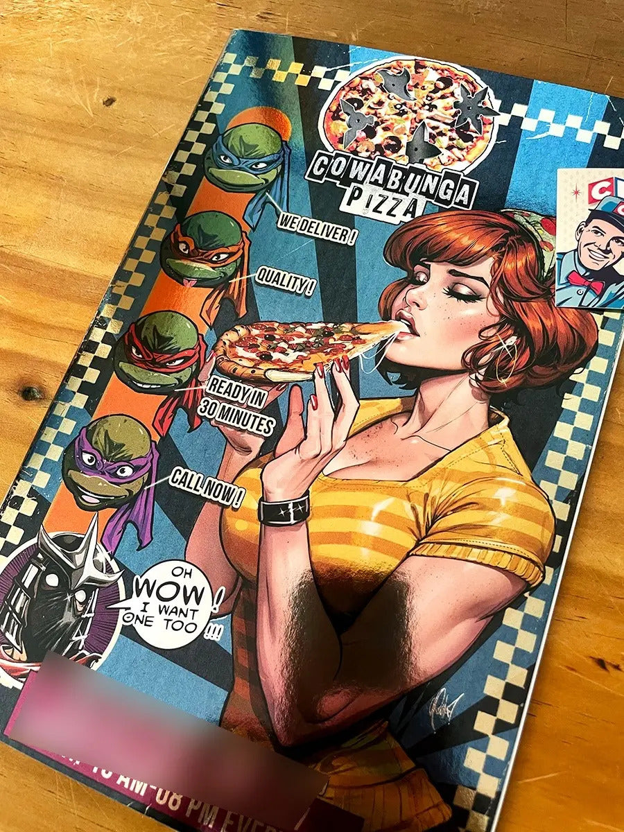 Comic - Teenage Mutant Ninja Turtles #6 Poulat April Foil
