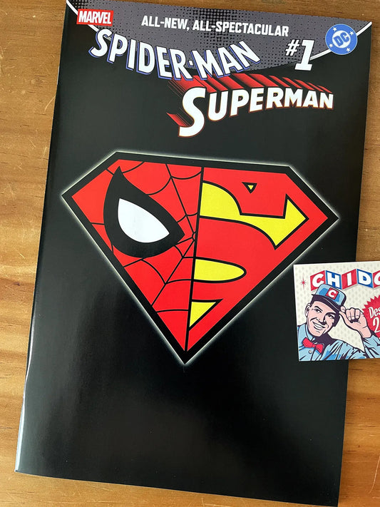 Comic - Superman Vs Spider-man #1 Logos Variant