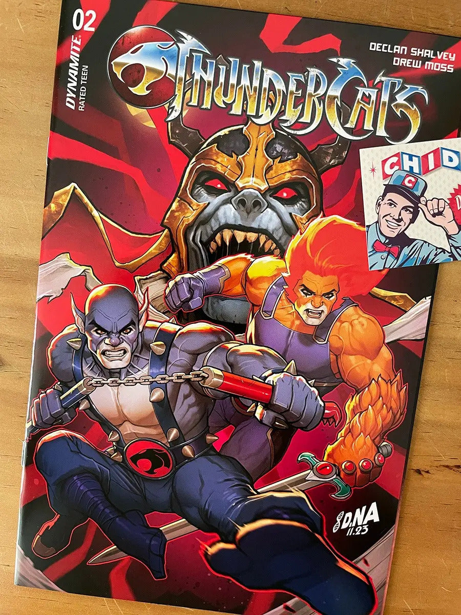 Comic - Dna - Thundercats #2 David Nakayama Lion-o Panthro