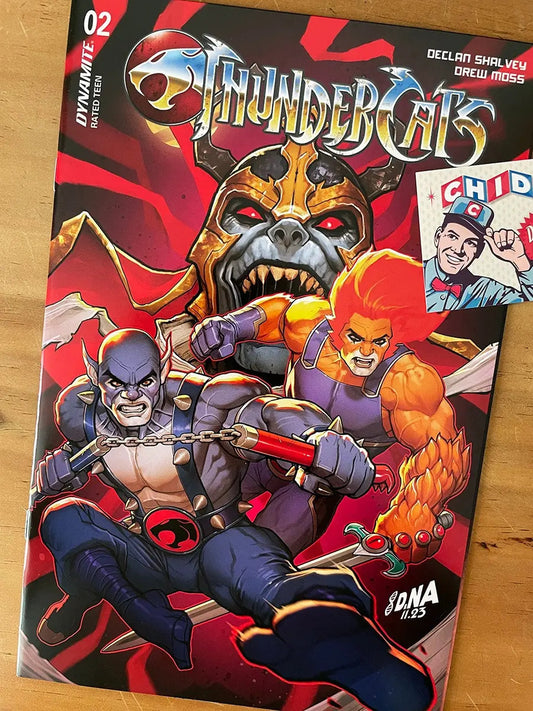 Comic - Dna - Thundercats #2 David Nakayama Lion-o Panthro
