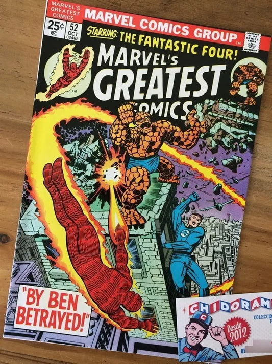 Comic - Marvel's Greatest Comics #52 Jack Kirby Stan Lee