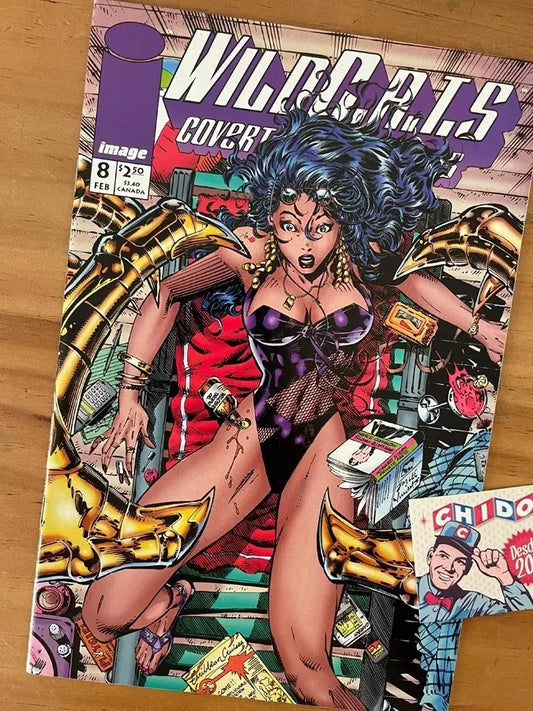 Comic - Wildcats #8 Wildc.a.t.s. Jim Lee Sexy