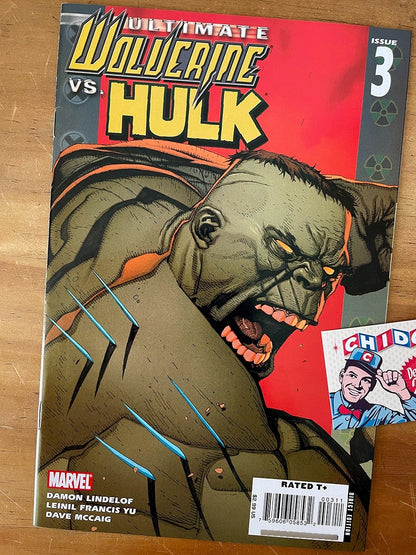 Comic Set - Ultimate Wolverine Vs Hulk