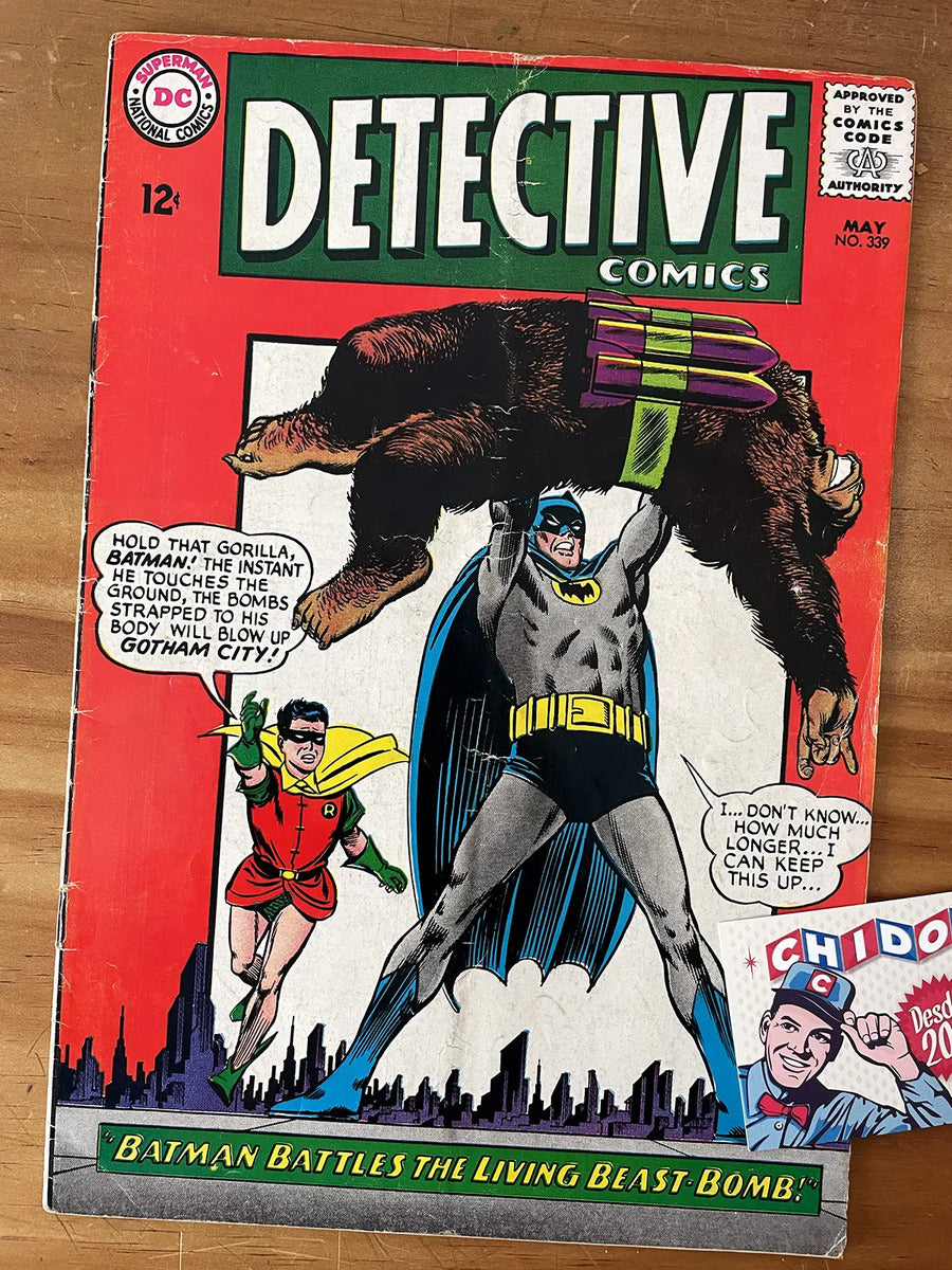 Comic - Detective Comics #339 Infantino Batman Robin 1965