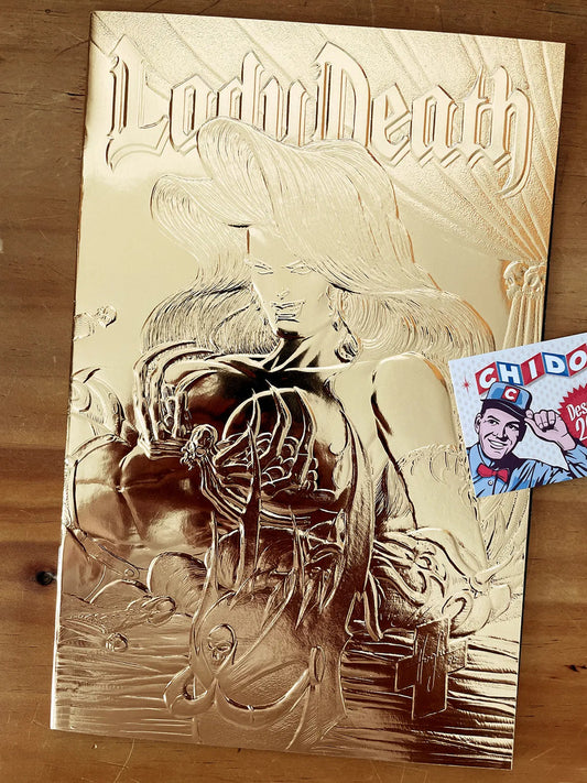 Comic - Lady Death Odyssey #1 Gold Foil