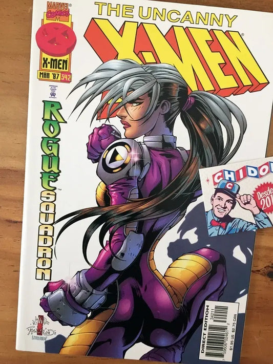 Comic - Uncanny X-men #342 Rogue Cover Joe Madureira Sexy