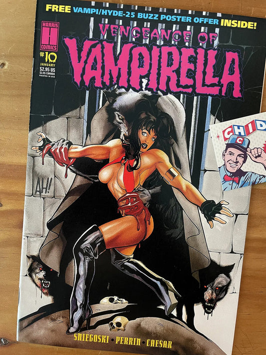 Comic - Vengeance Of Vampirella #10 Adam Hughes Variant