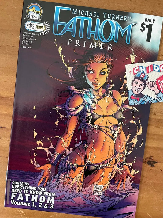 Comic - Aspen Comics Fathom Primer #1 Michael Turner Sexy