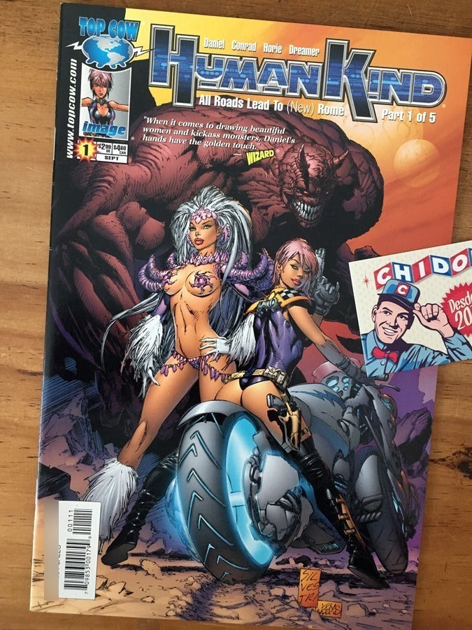 Comic - Human Kind #1 Marc Silvestri Top Cow