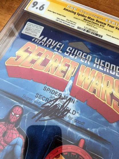 Comic Cgc - Amazing Spider-man Ryv #1 Stan Lee Firmado